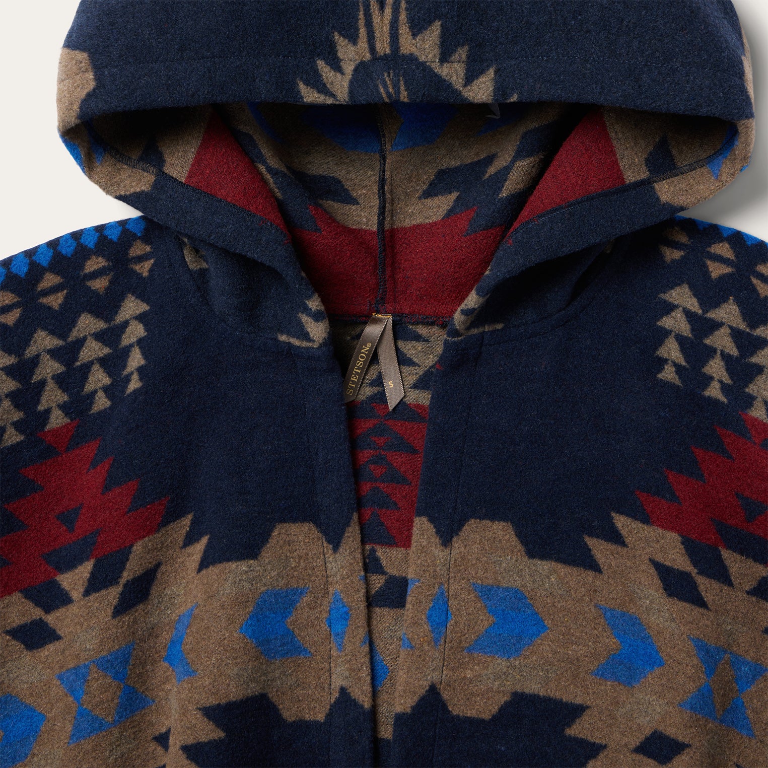 Hooded Serape Blanket Wrap - Image 3