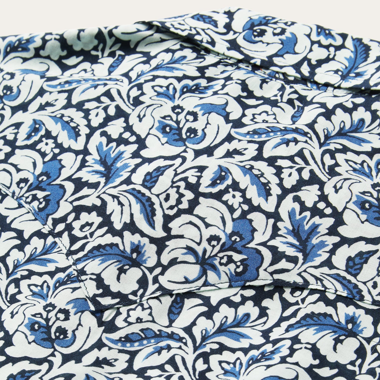 Indigo Tapestry Print Shirt - Image 5