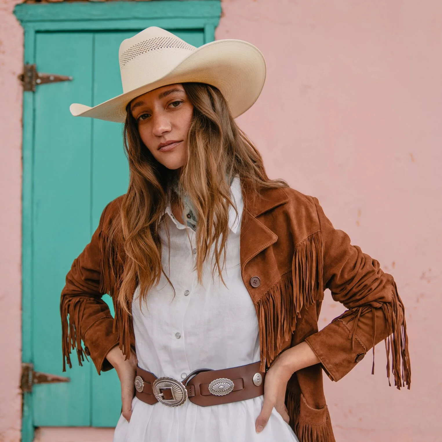Lamb Suede Fringed Jacket - Image 2