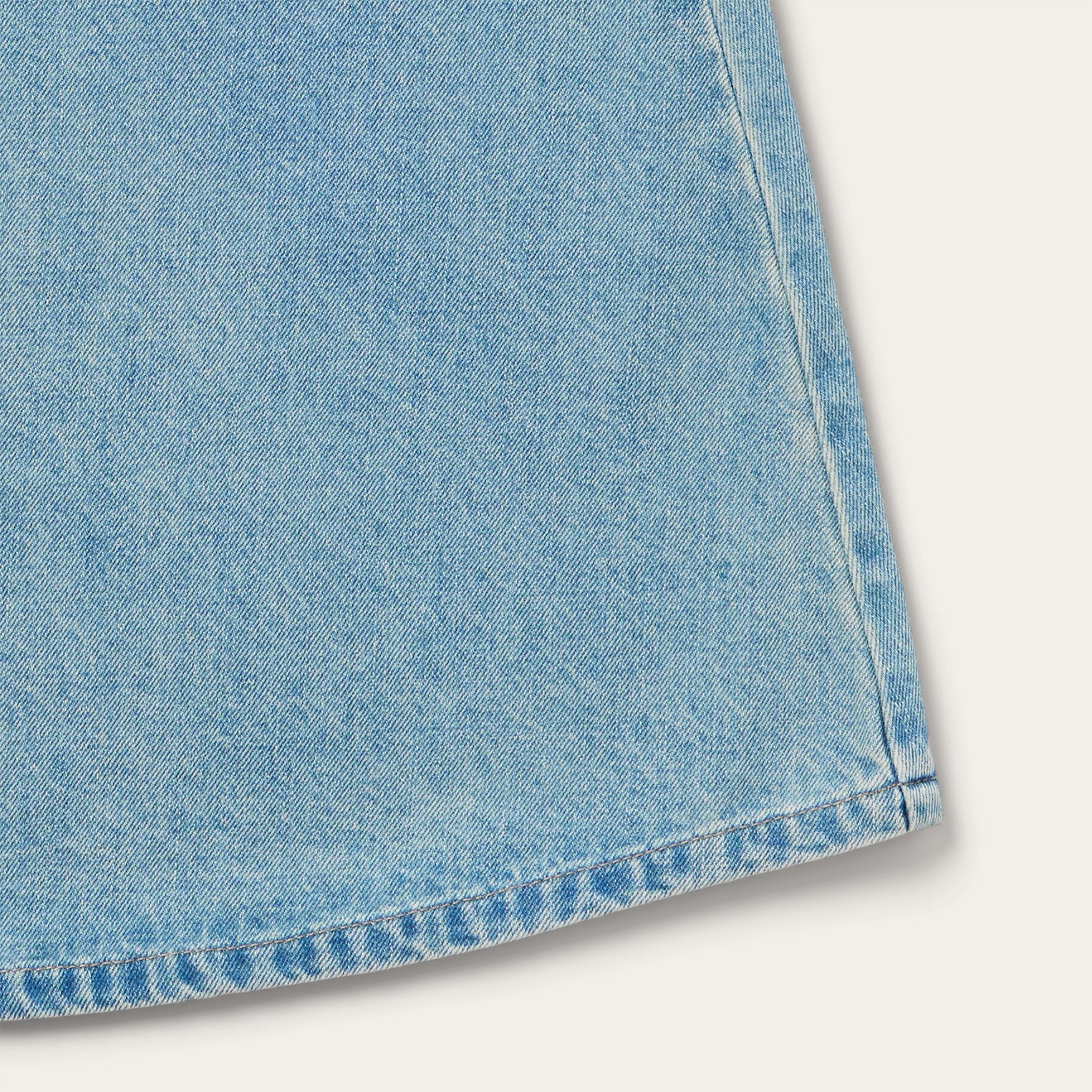 Light Wash Denim Skirt - Image 7