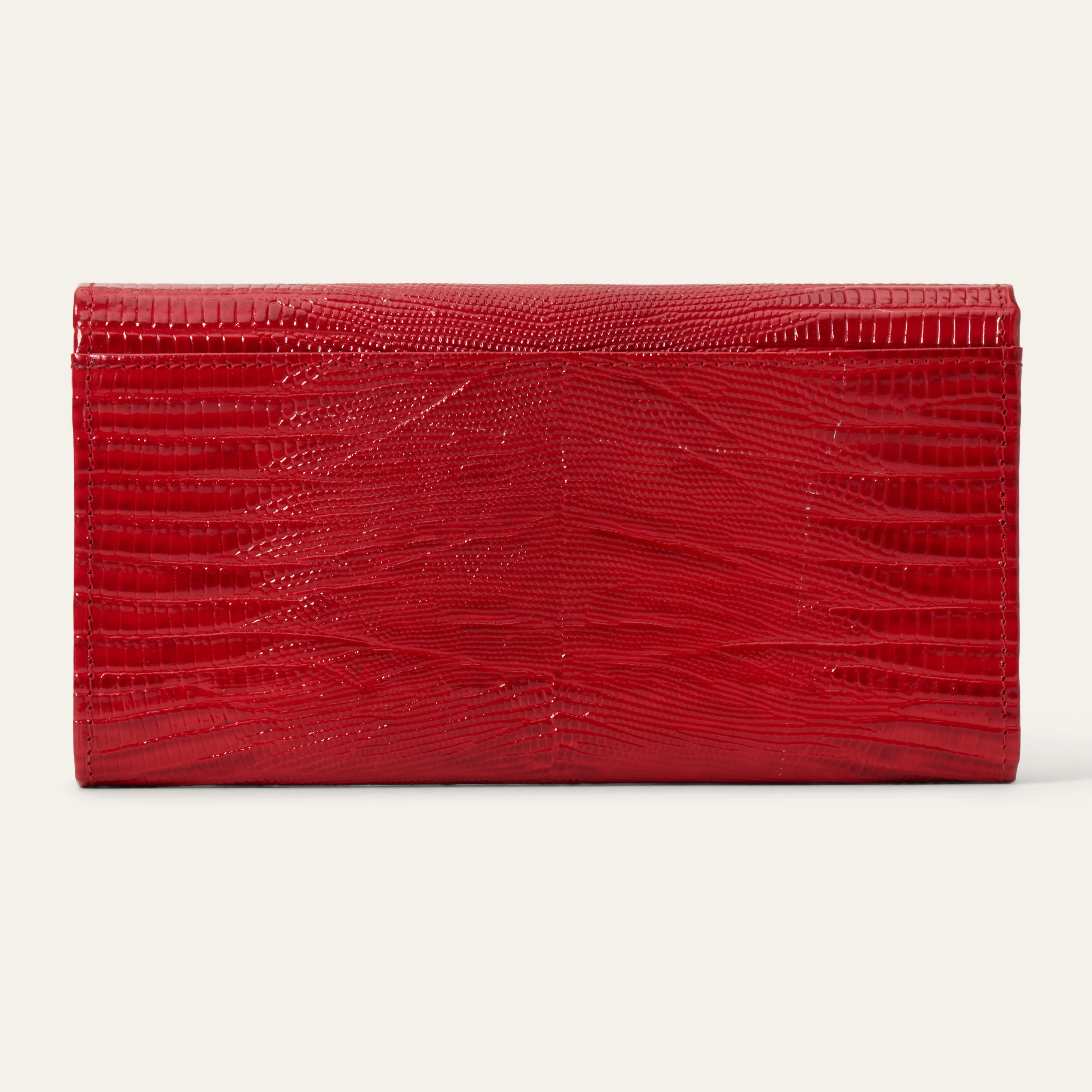 Lizard Embossed Front Flap Wallet - Image 2