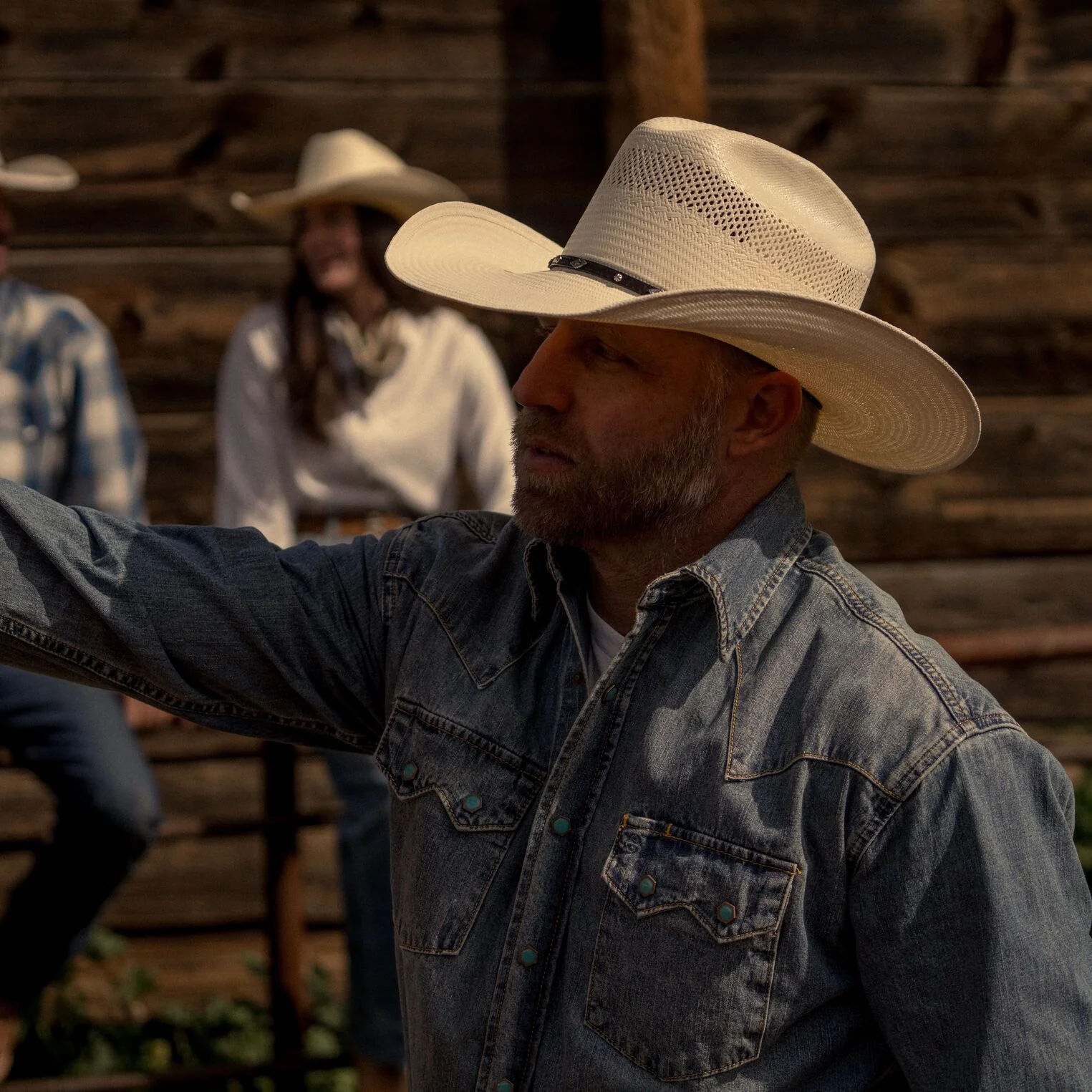 Lobo 10X Straw Cowboy Hat - Image 2