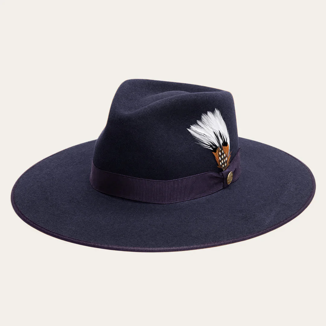 Midtown Wide Flat Brim Hat - Image 2