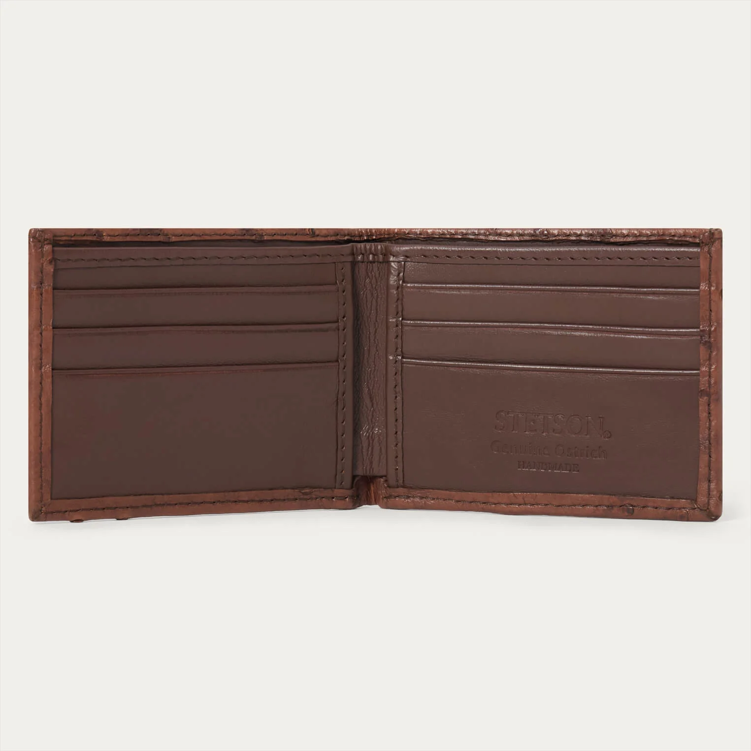 Ostrich Bi-Fold Wallet - Image 3