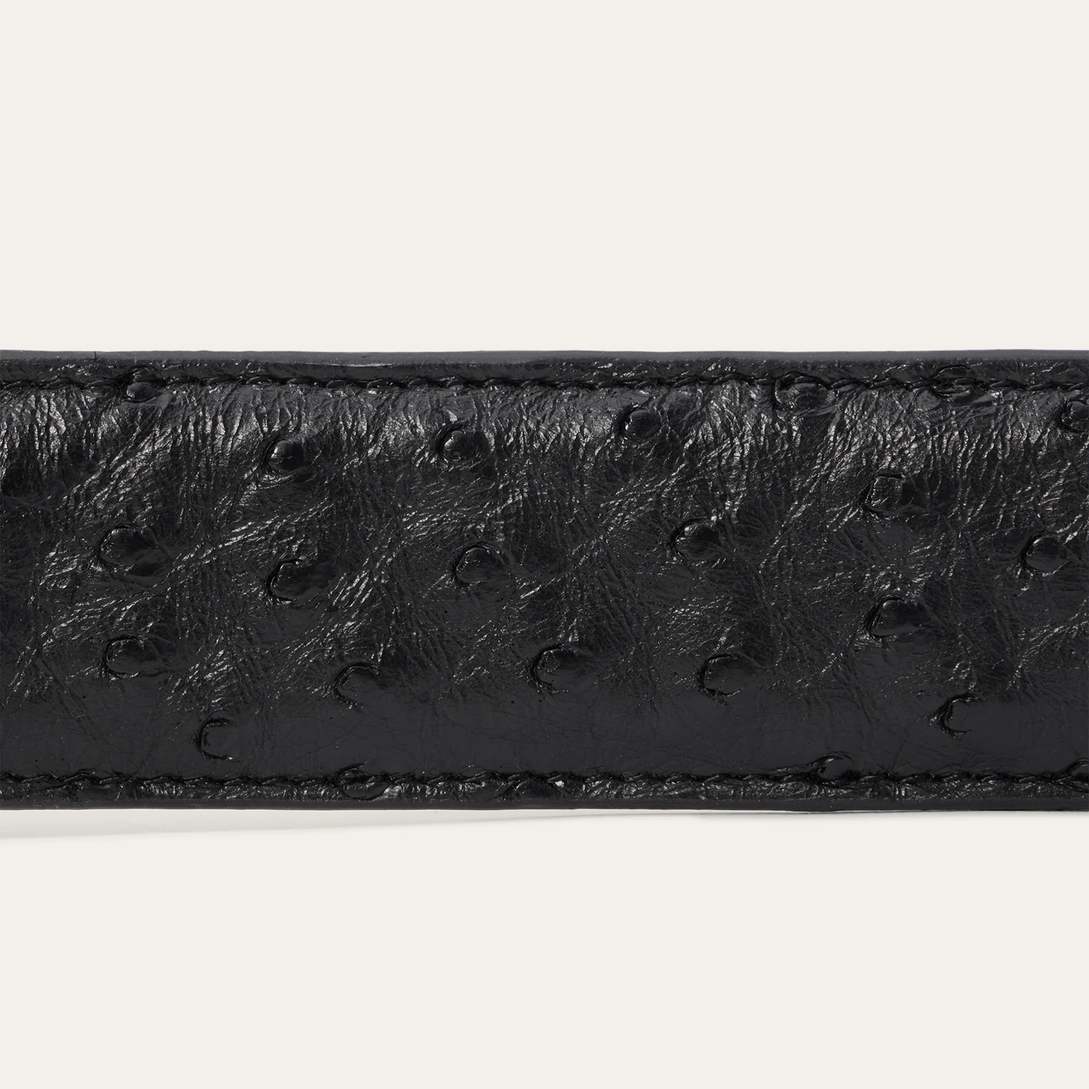 Ostrich Western Tab Belt - Image 6