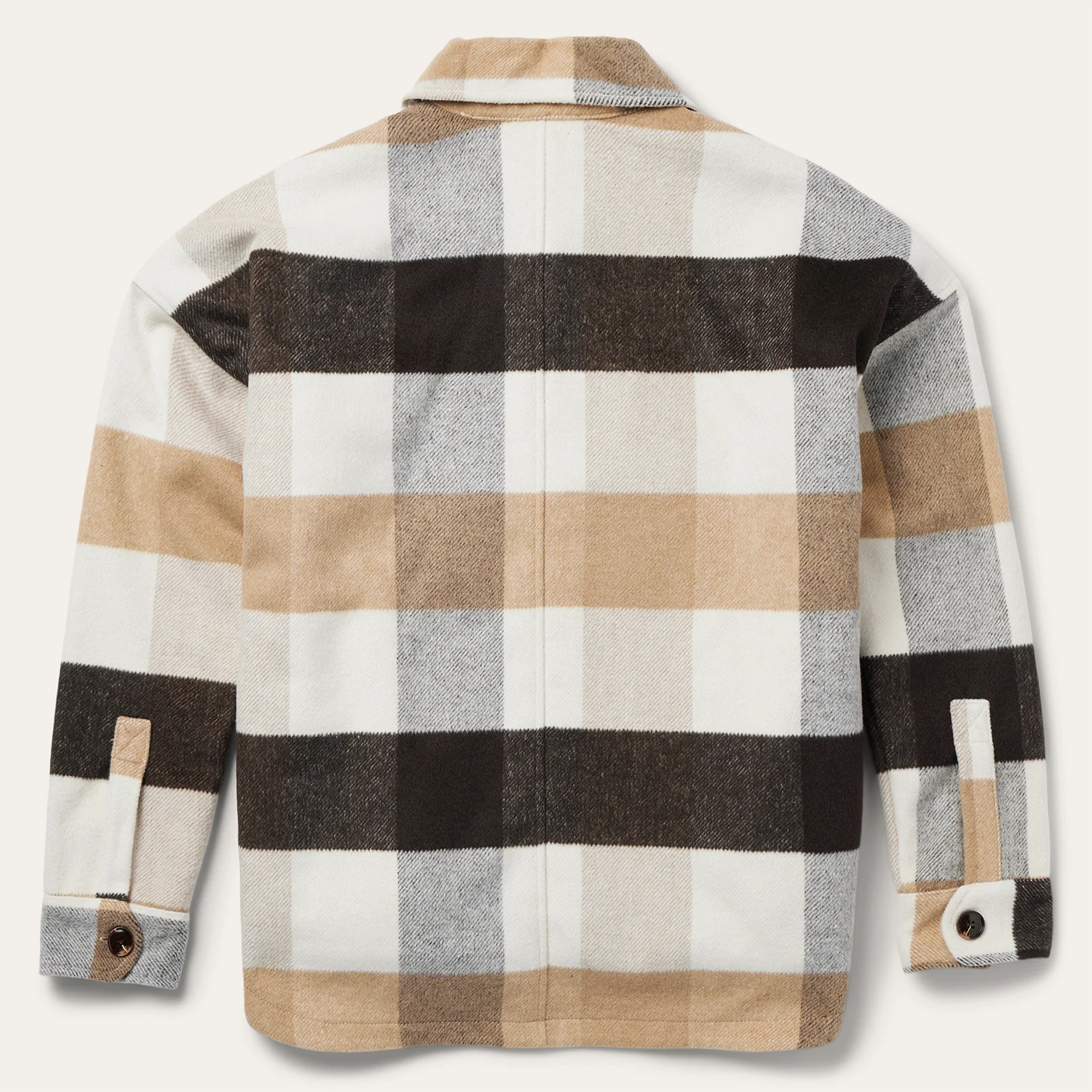 Oversize Plaid Shirt Jacket - Image 2