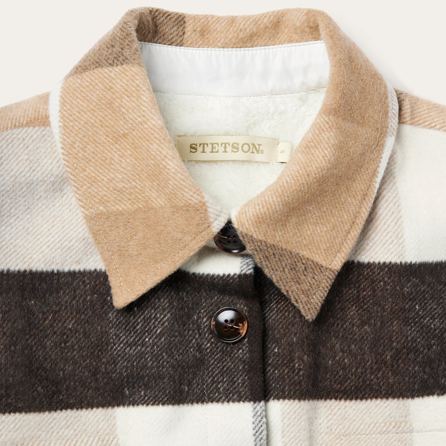 Oversize Plaid Shirt Jacket - Image 3
