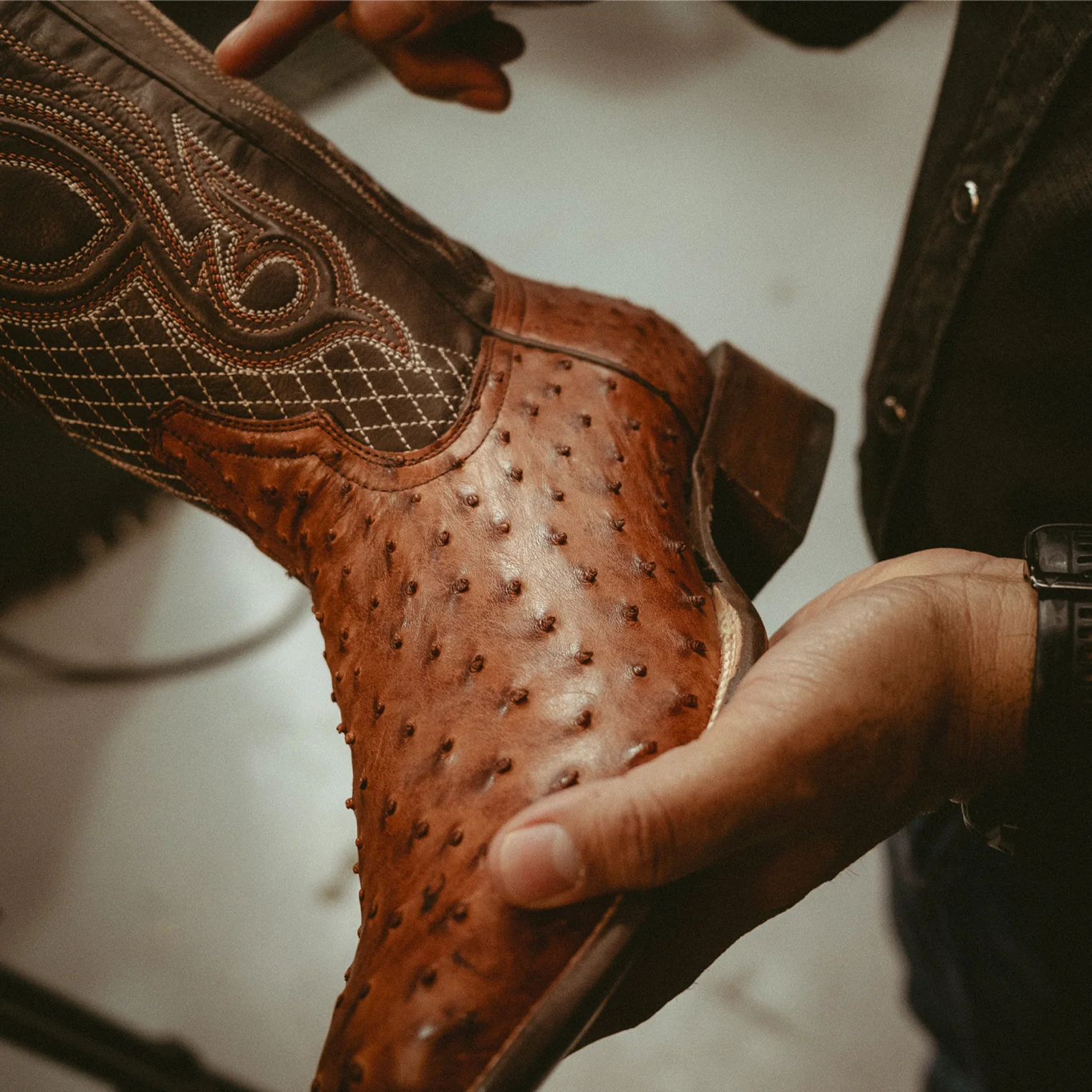 Ozzy Ostrich Boot - Image 2