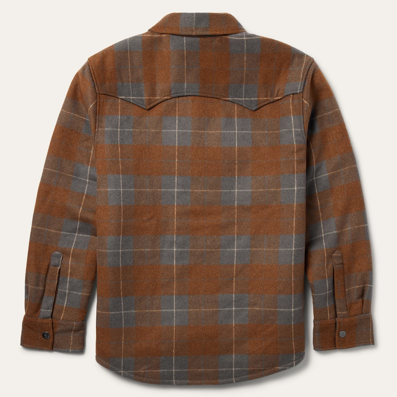 Plaid Western Shirt Jacket - Image 2