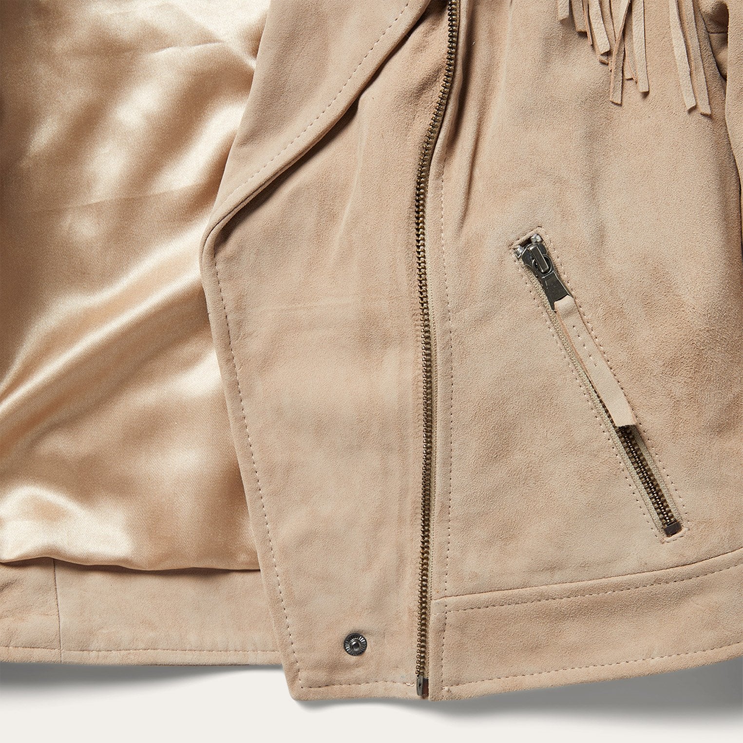 Premium Suede Moto Jacket - Image 5