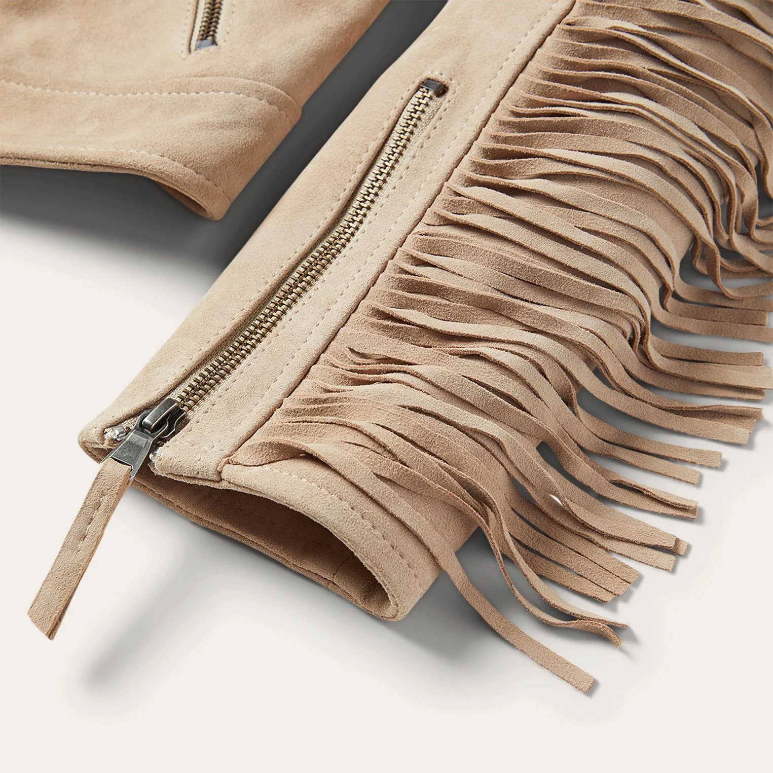 Premium Suede Moto Jacket - Image 6
