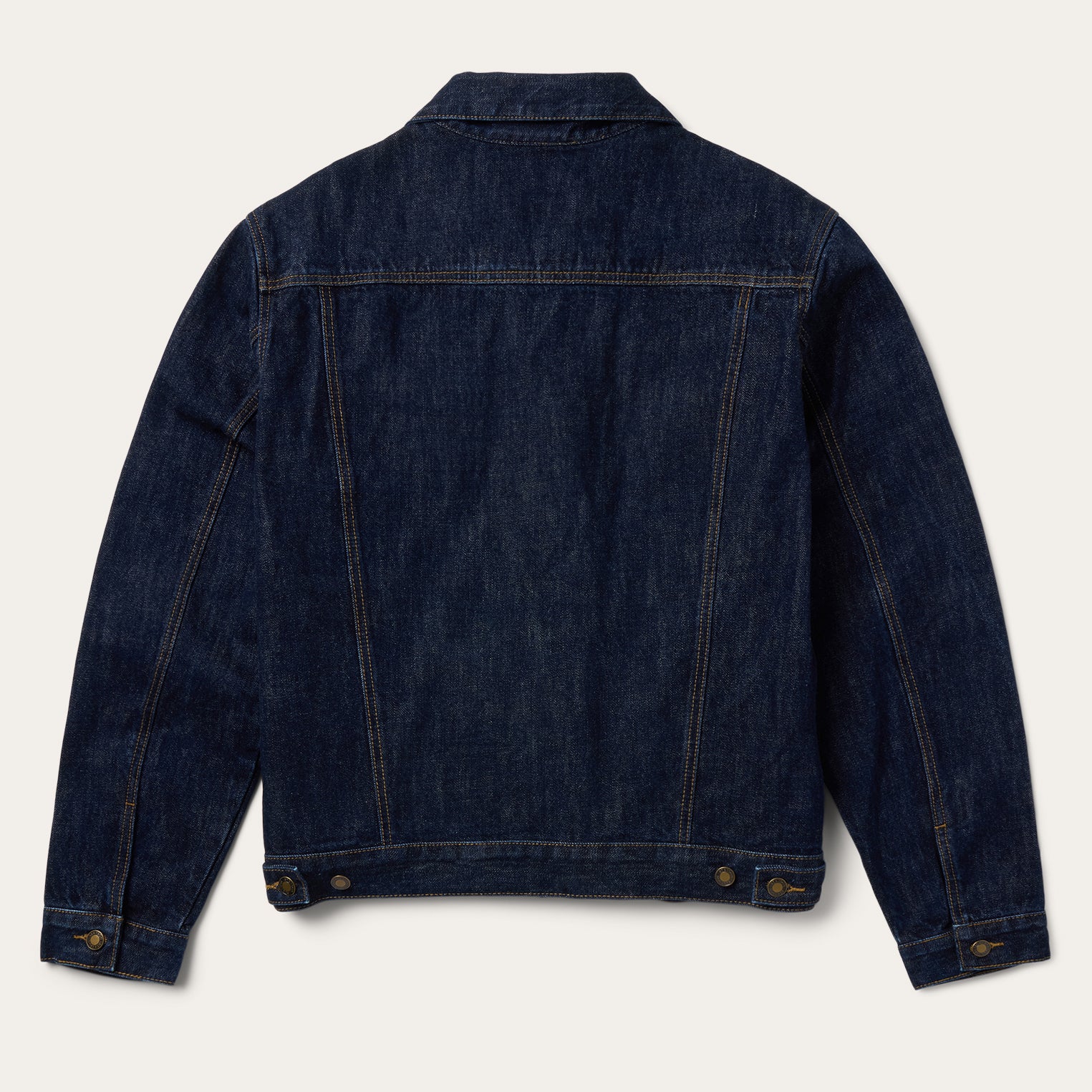 Raw Denim Trucker Jacket - Image 4