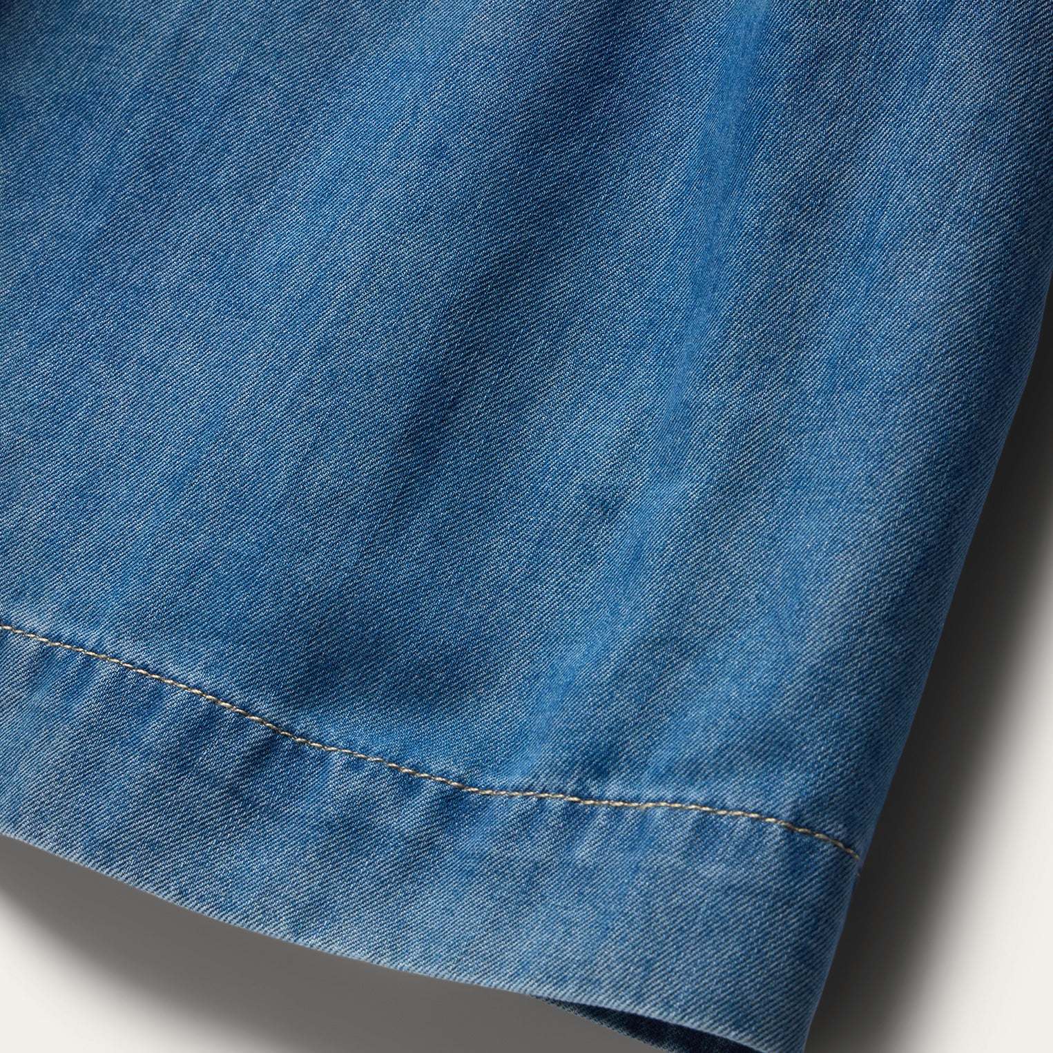 Smile Pocket Denim Dress - Image 4