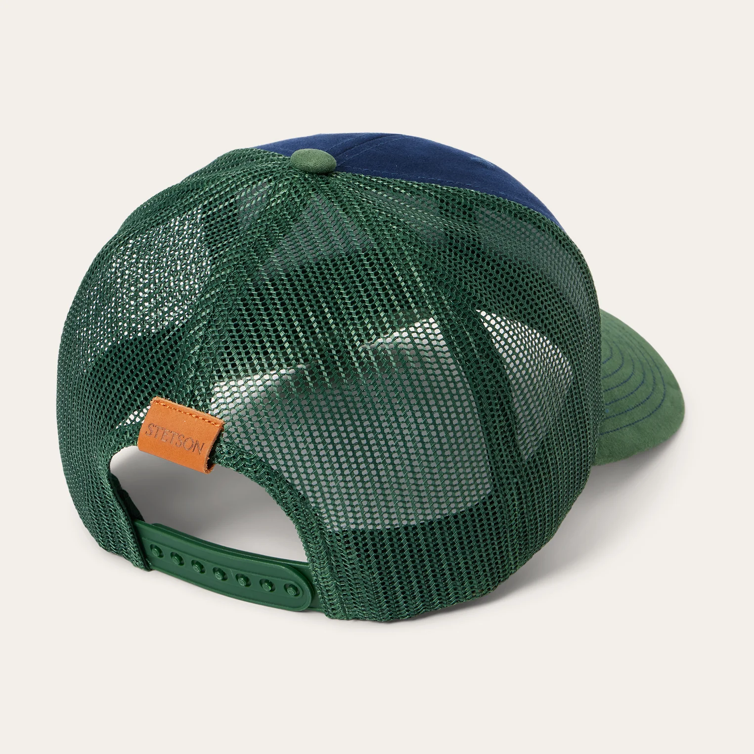 Navy Horse Patch Trucker Cap - Image 4