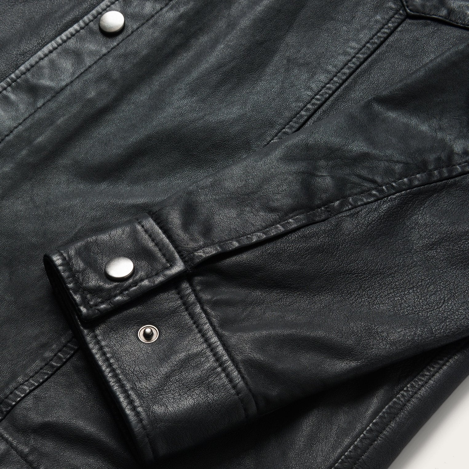 Leather Western Shirt Jacket - Image 6
