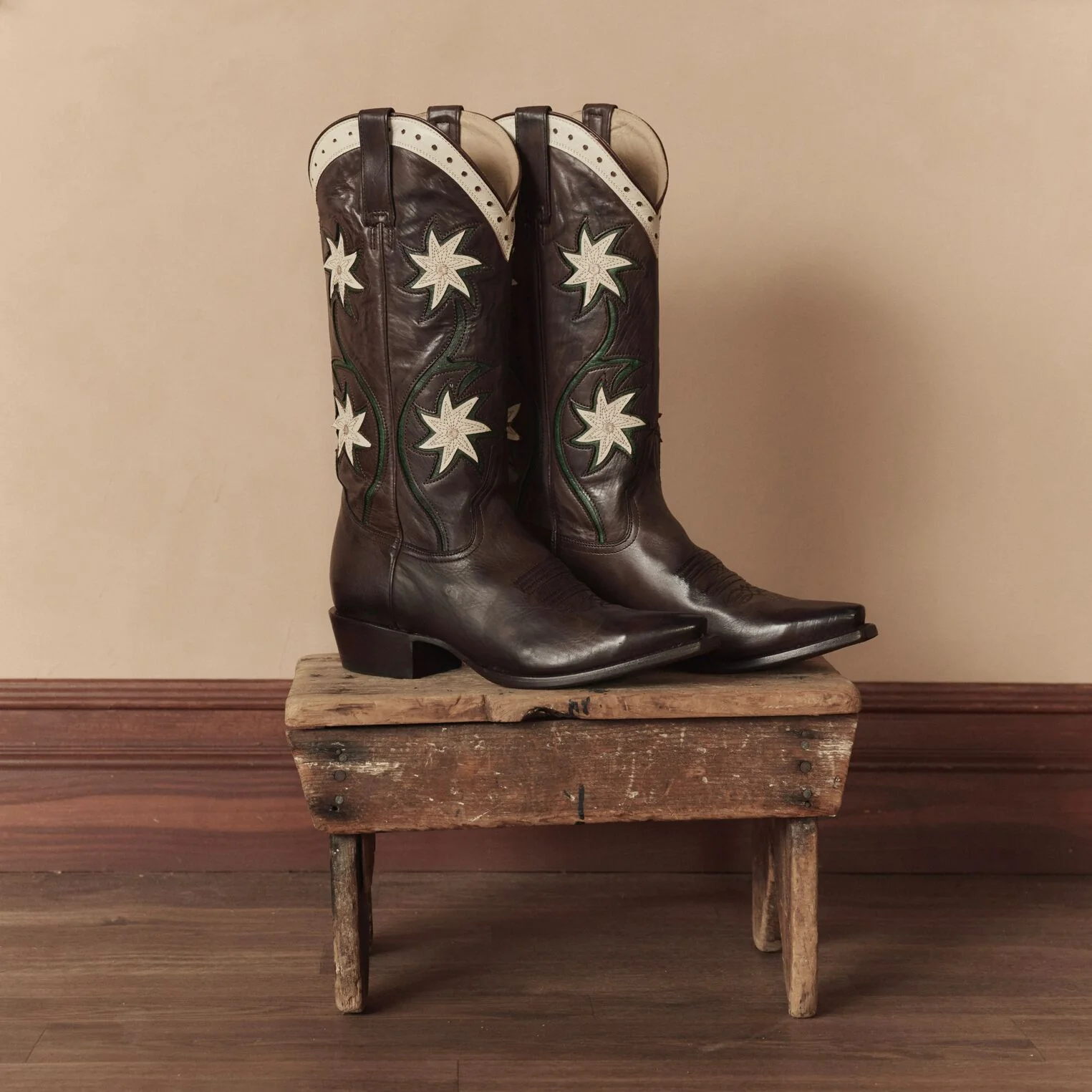 Stetson & THE GREAT. Floral Cowboy Boot - Image 3