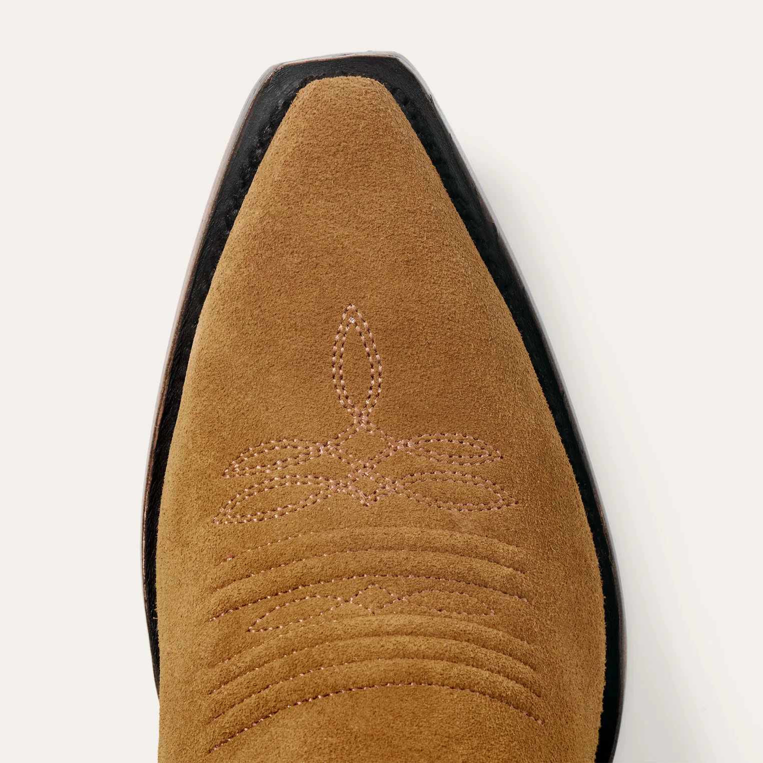 Stetson & THE GREAT. Suede Floral Cowboy Boot - Image 8