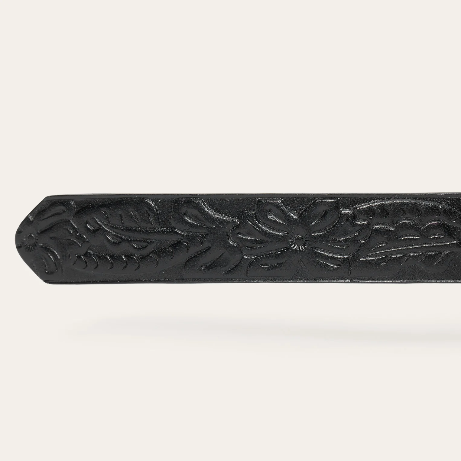 Stetson & THE GREAT. Tooled Leather Concho Belt - Image 9