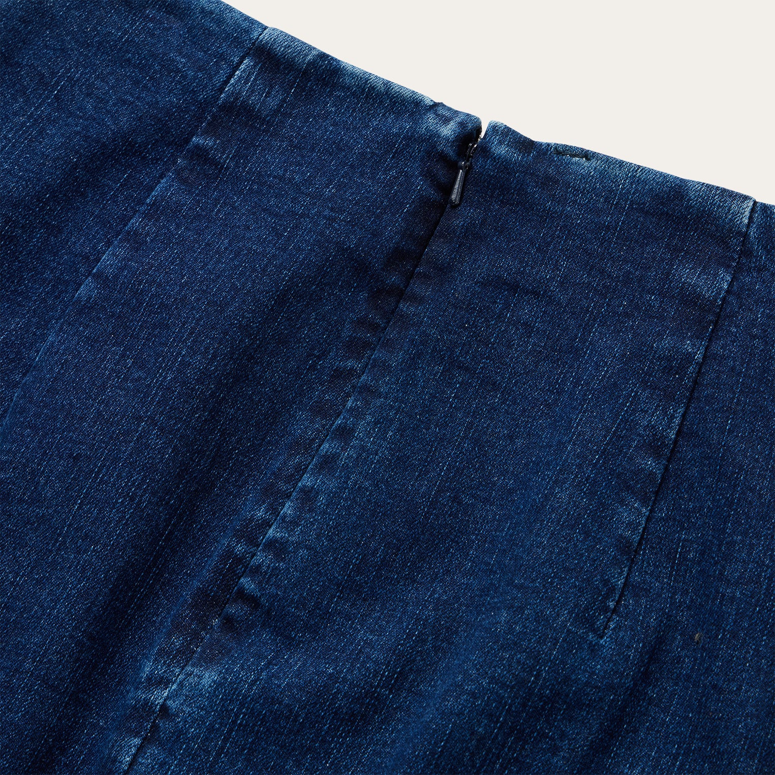 Stretch Denim Pencil Skirt - Image 3