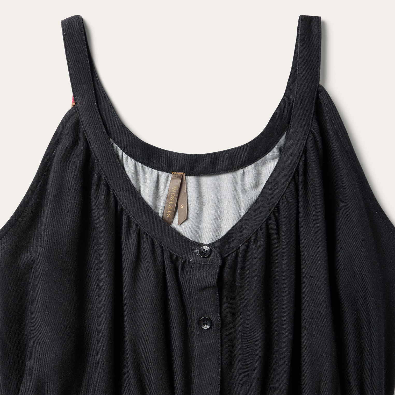 Stripe Border Sleeveless Dress - Image 3