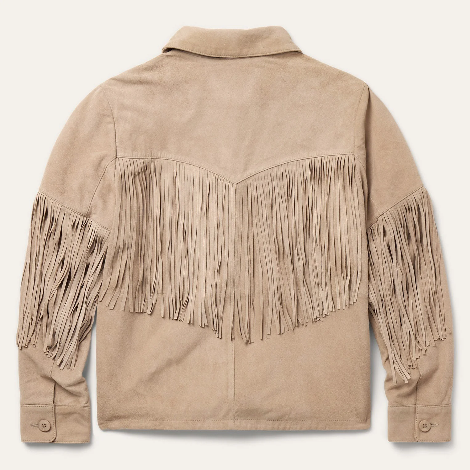 Suede Fringe Jacket - Image 4