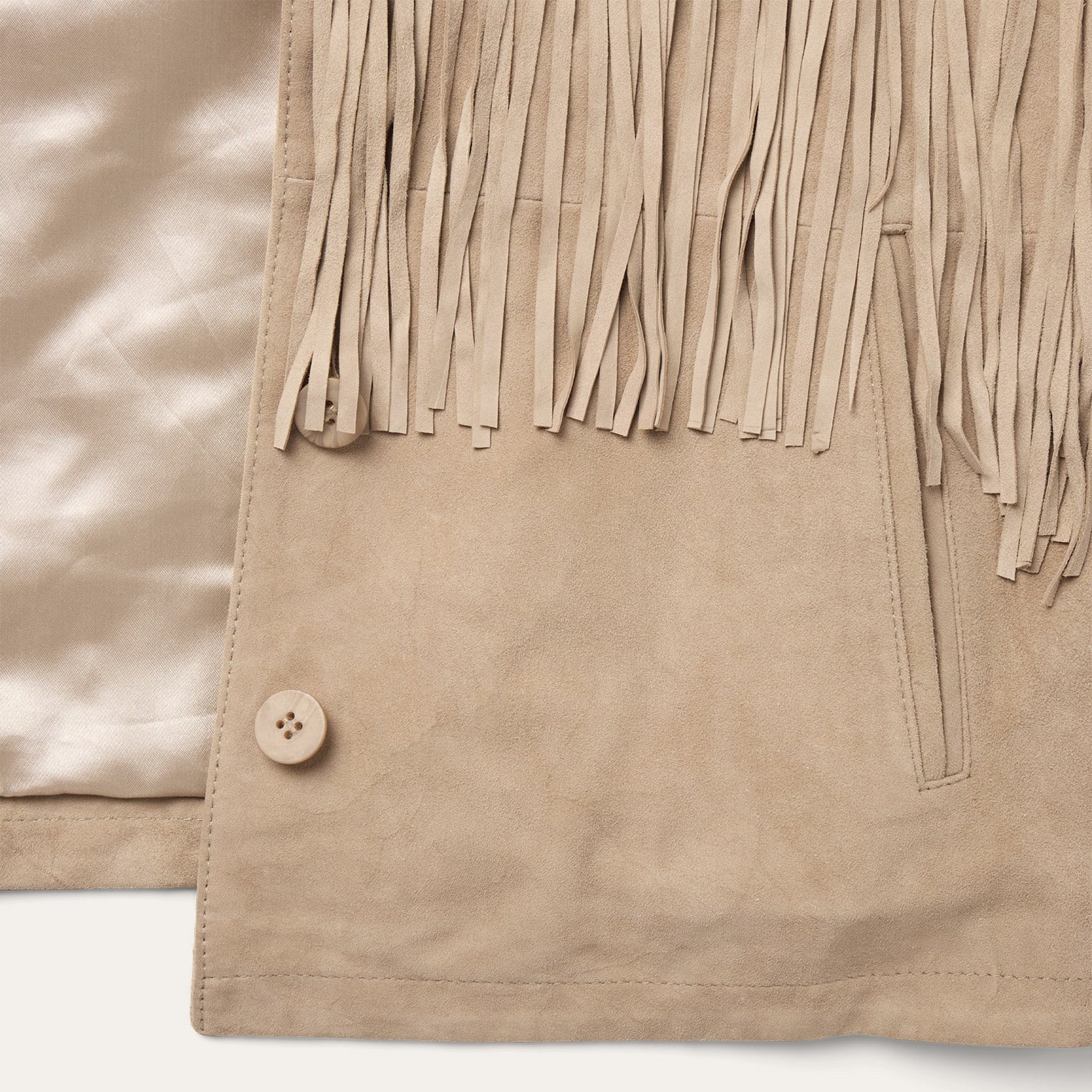 Suede Fringe Jacket - Image 7