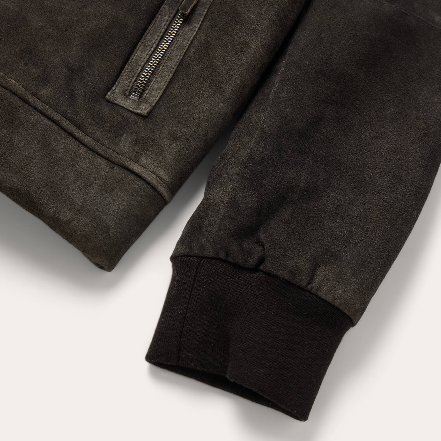 Suede Hooded Jacket - Image 6