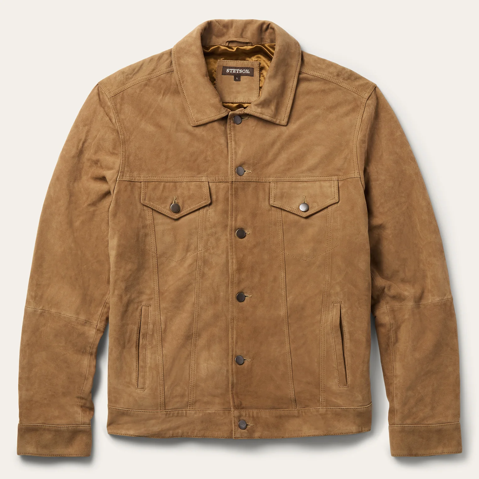 Suede Trucker Jacket
