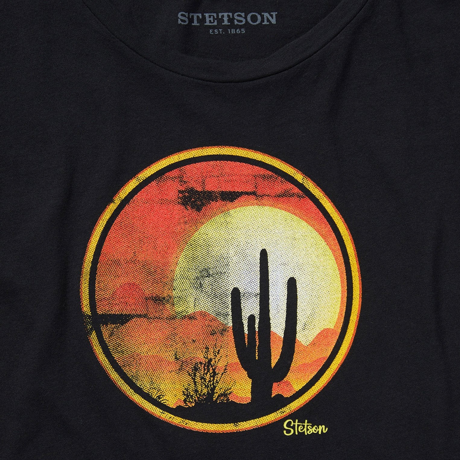Sunset Saguaro Graphic Tee - Image 3