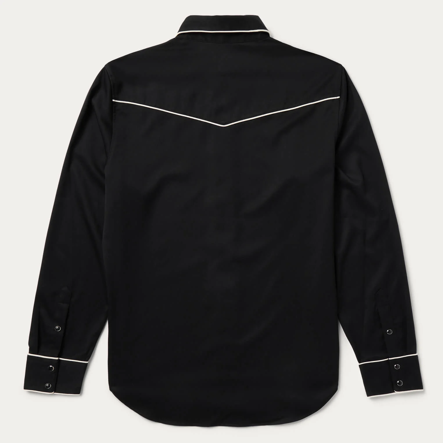 Vintage Piped Western Shirt - Image 4