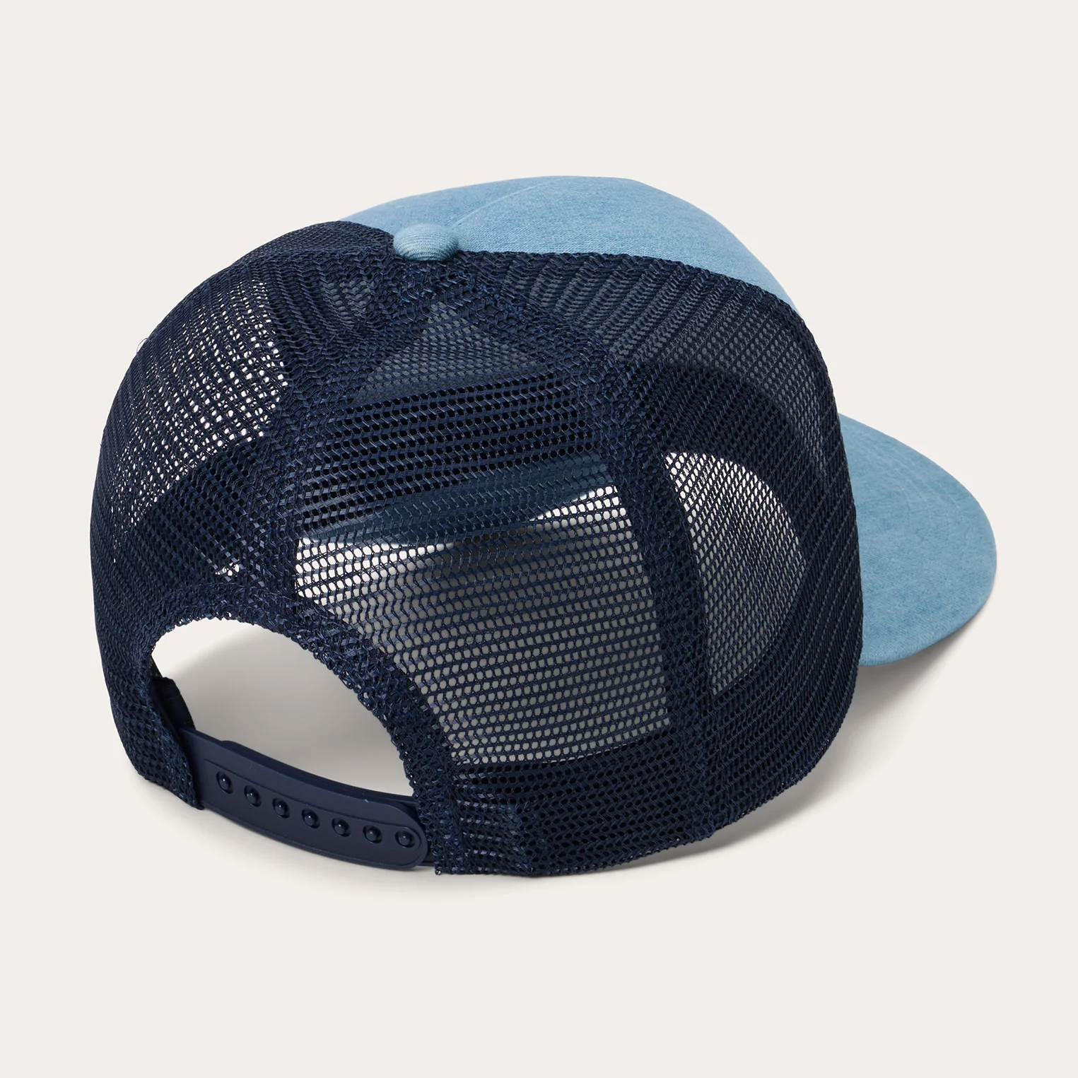 Washed Denim 1865 Patch Trucker Cap - Image 3