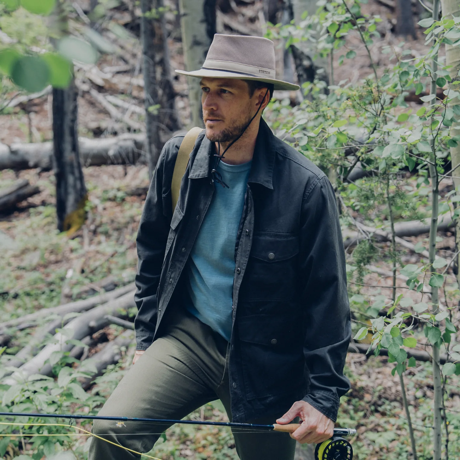 Waxed Canvas Shirt Jacket - Image 2