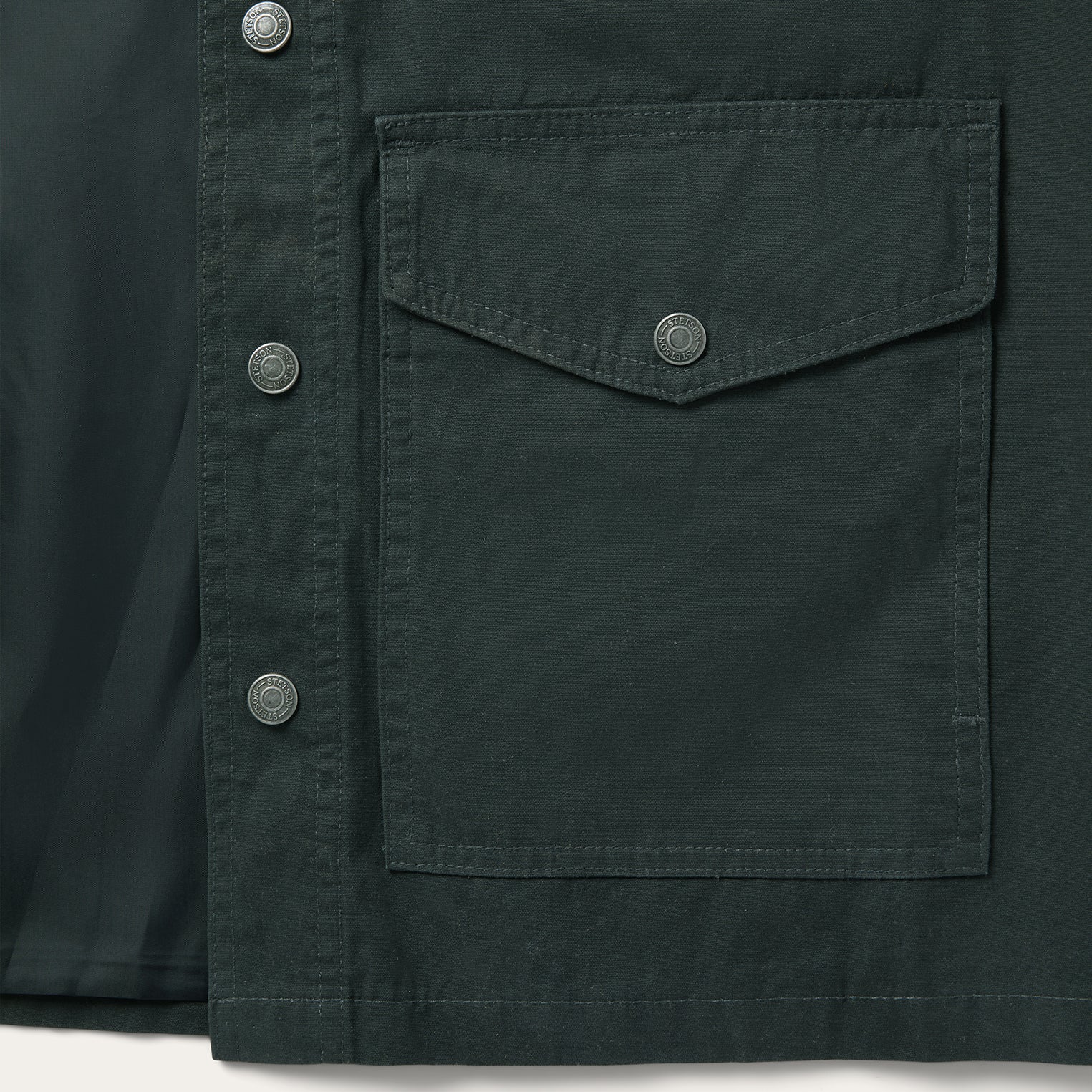 Waxed Canvas Shirt Jacket - Image 6