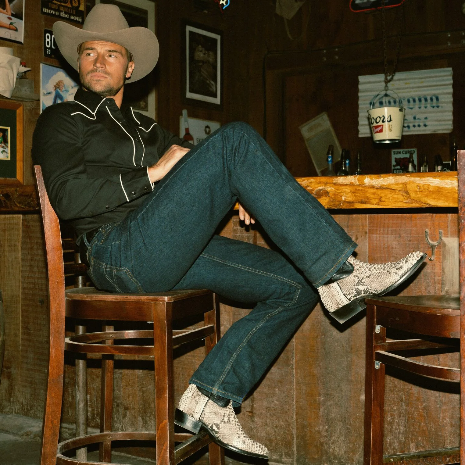 Wild Bill Python Boots - Image 2