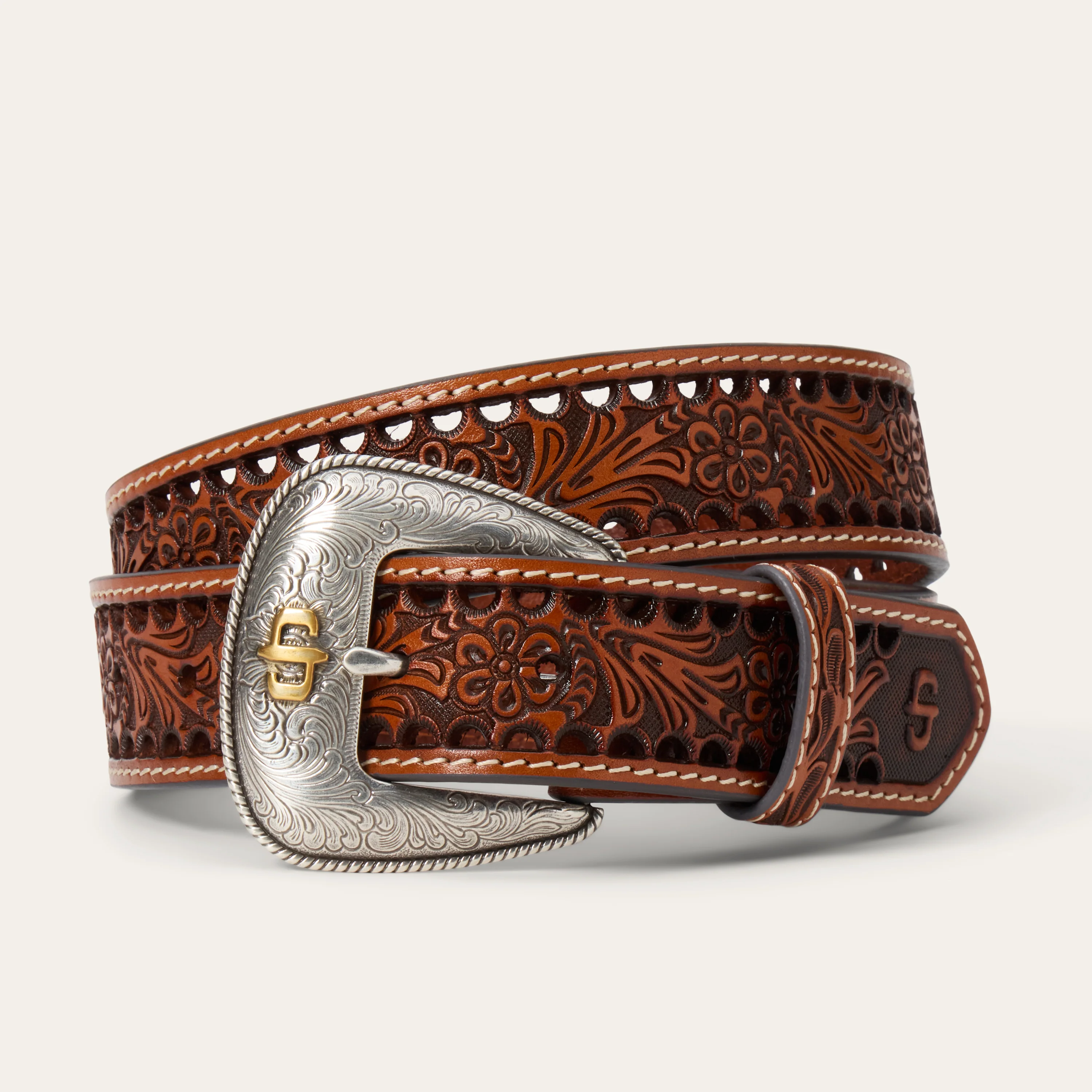 Women's Tooled Belt