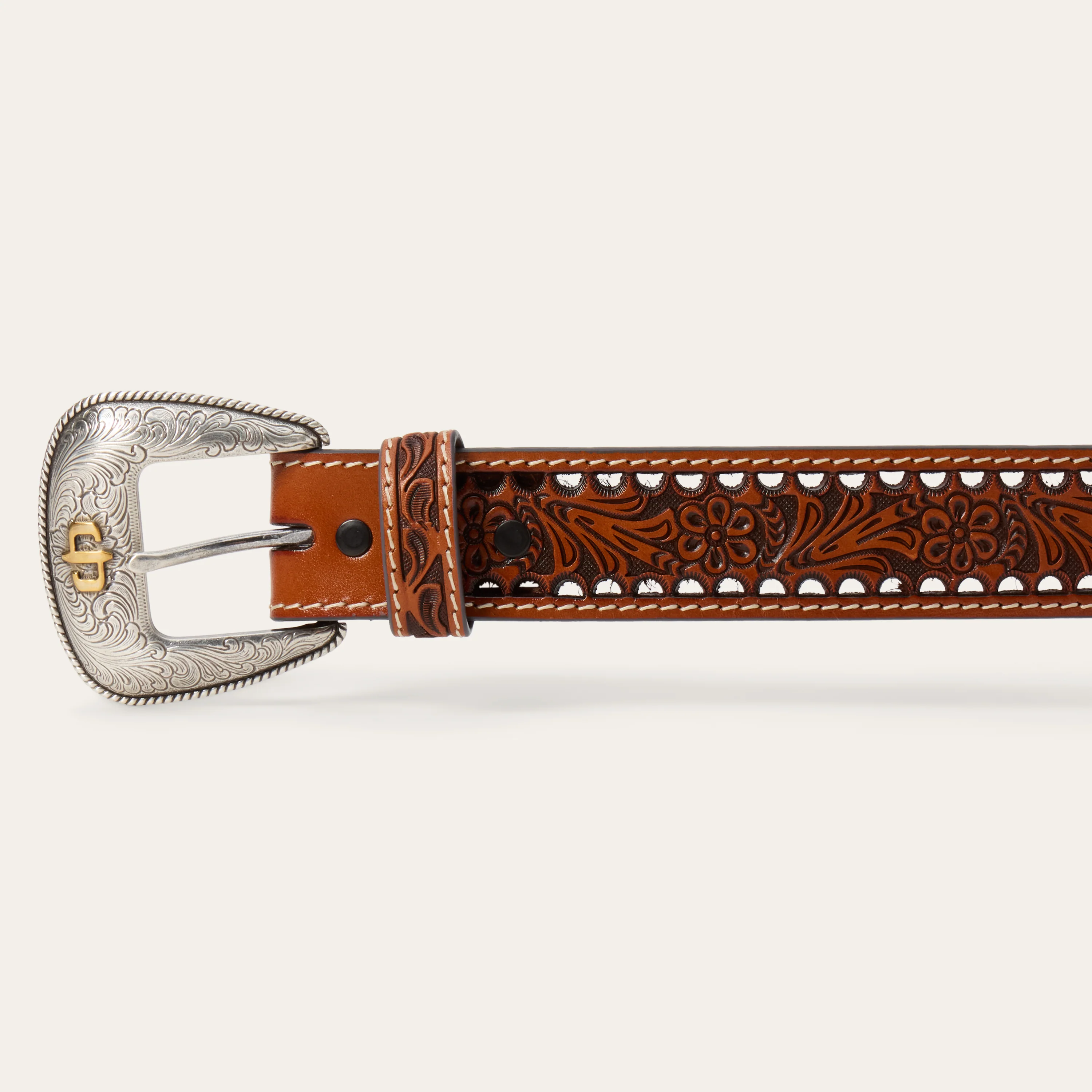 Women's Tooled Belt - Image 3