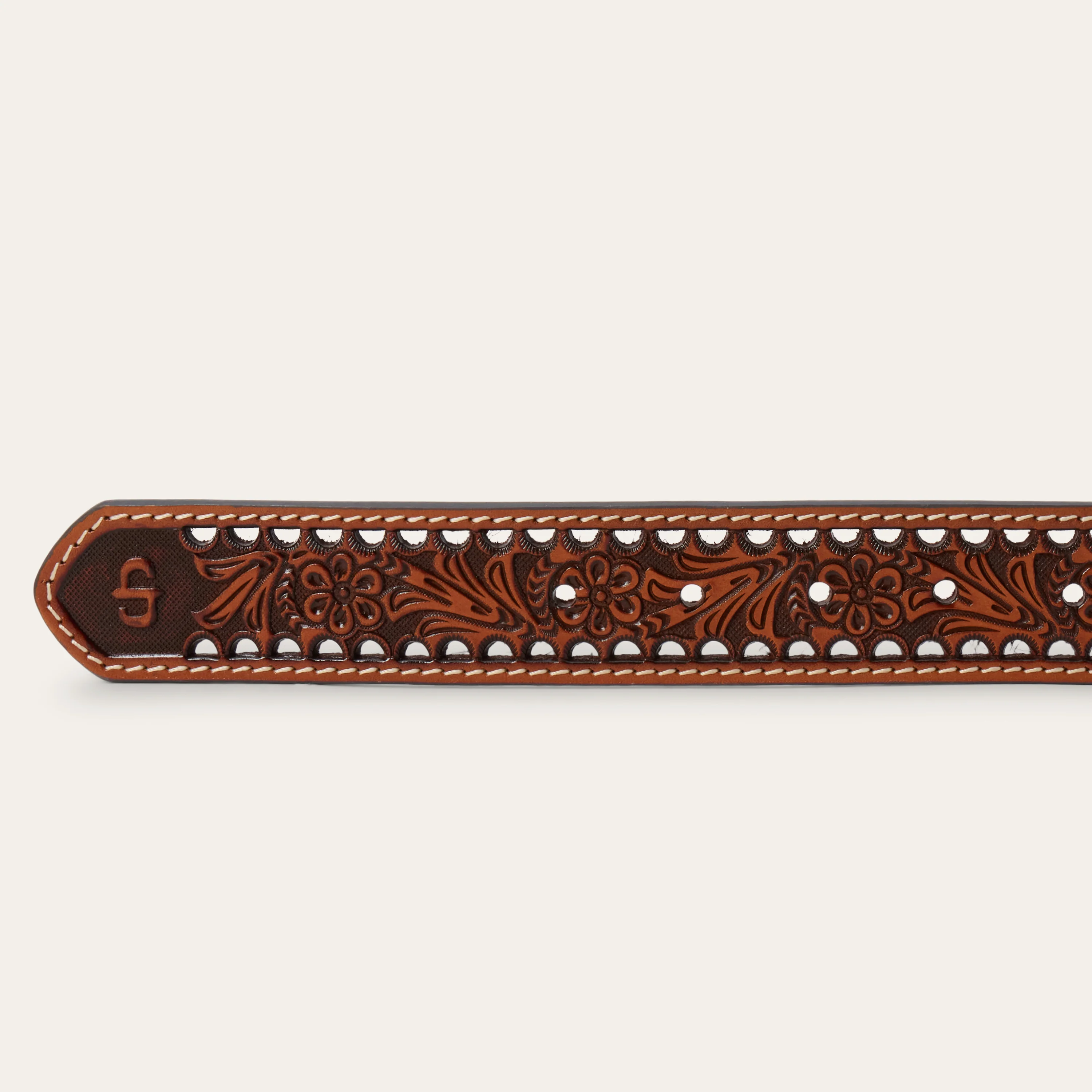 Women's Tooled Belt - Image 4