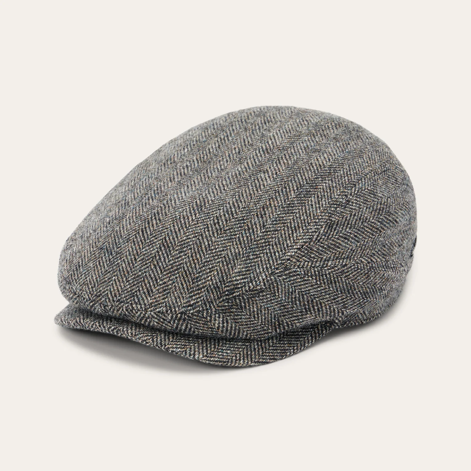 Wool Herringbone Driver Cap - Image 2