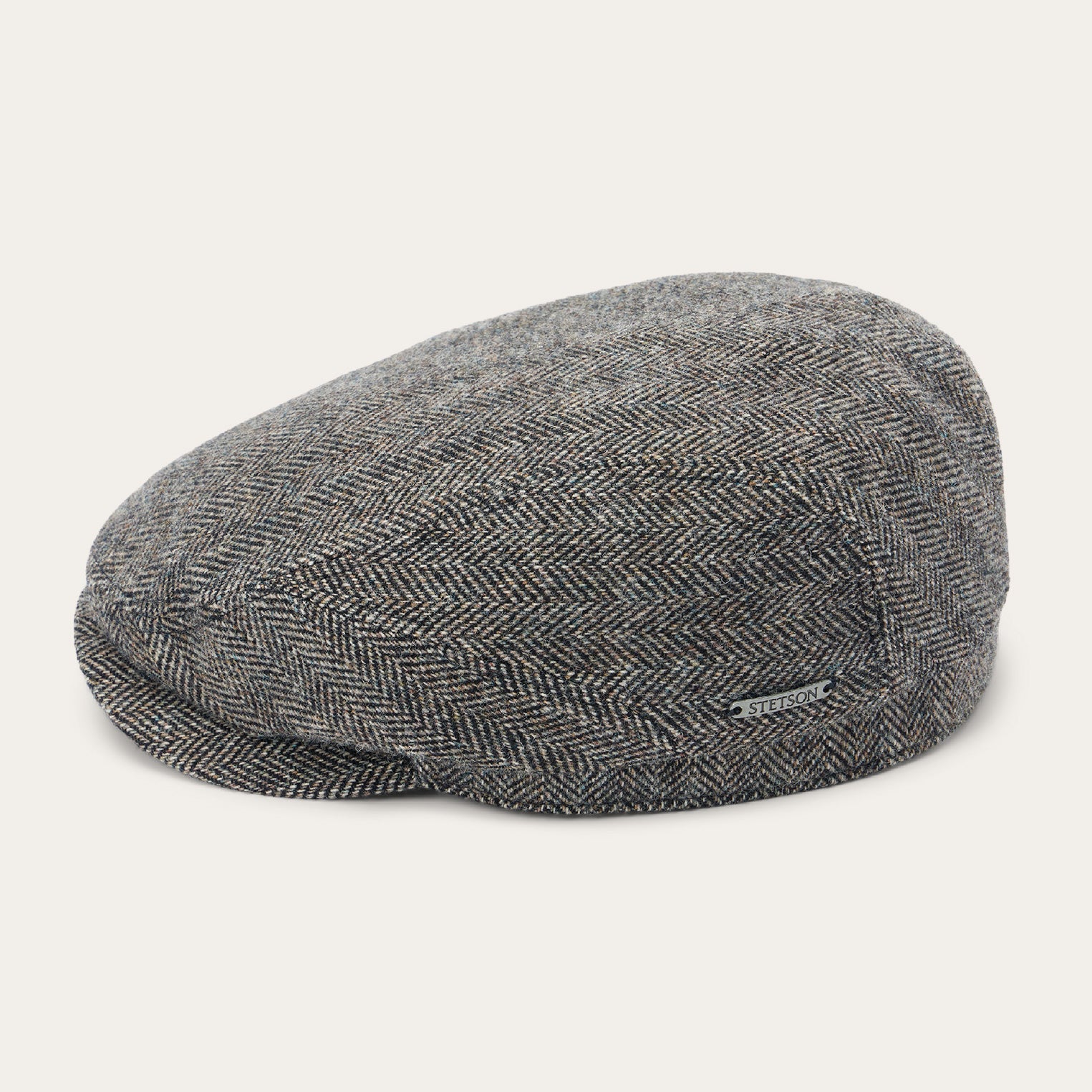 Wool Herringbone Driver Cap - Image 3
