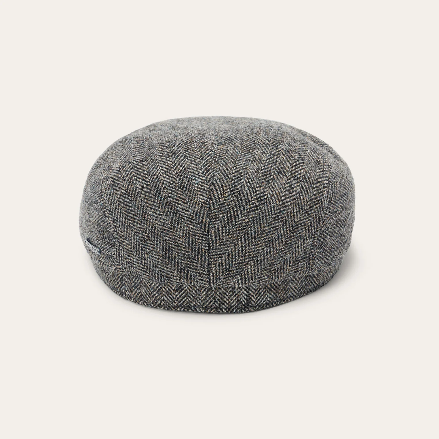 Wool Herringbone Driver Cap - Image 4