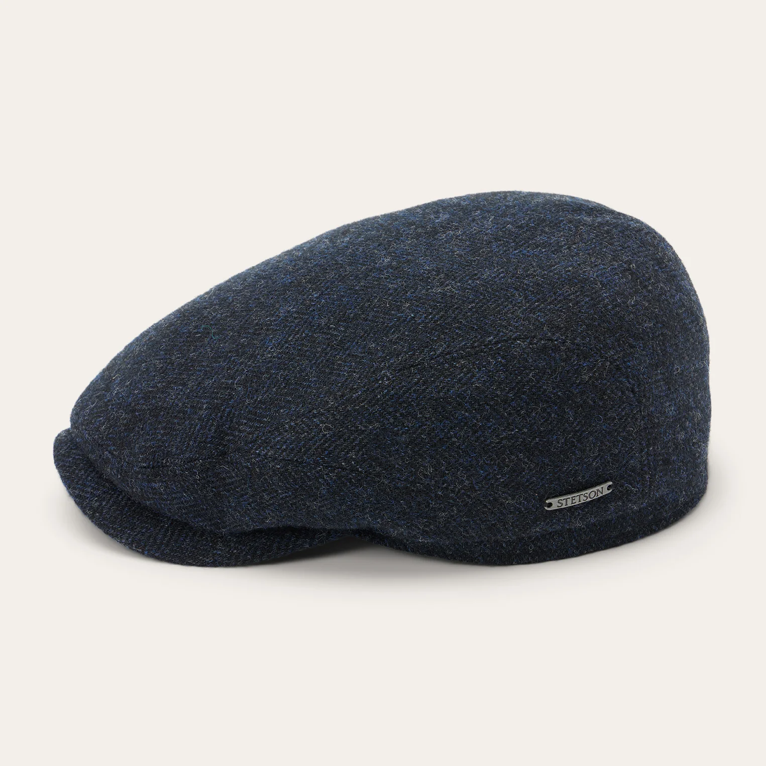 Wool Herringbone Driver Cap - Image 3