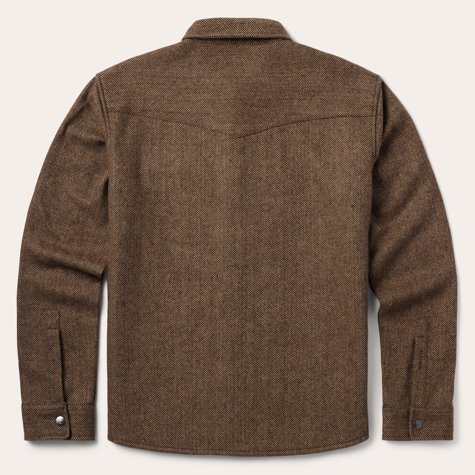 Herringbone Shirt Jacket - Image 4