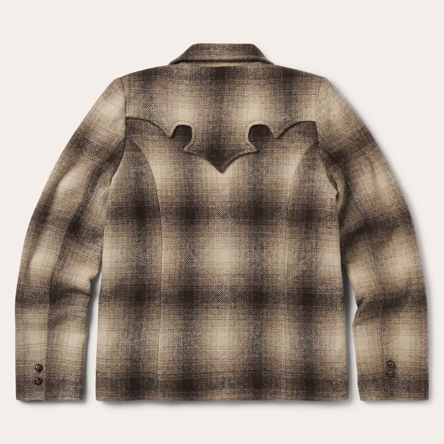 Wool Plaid Western Blazer - Image 2