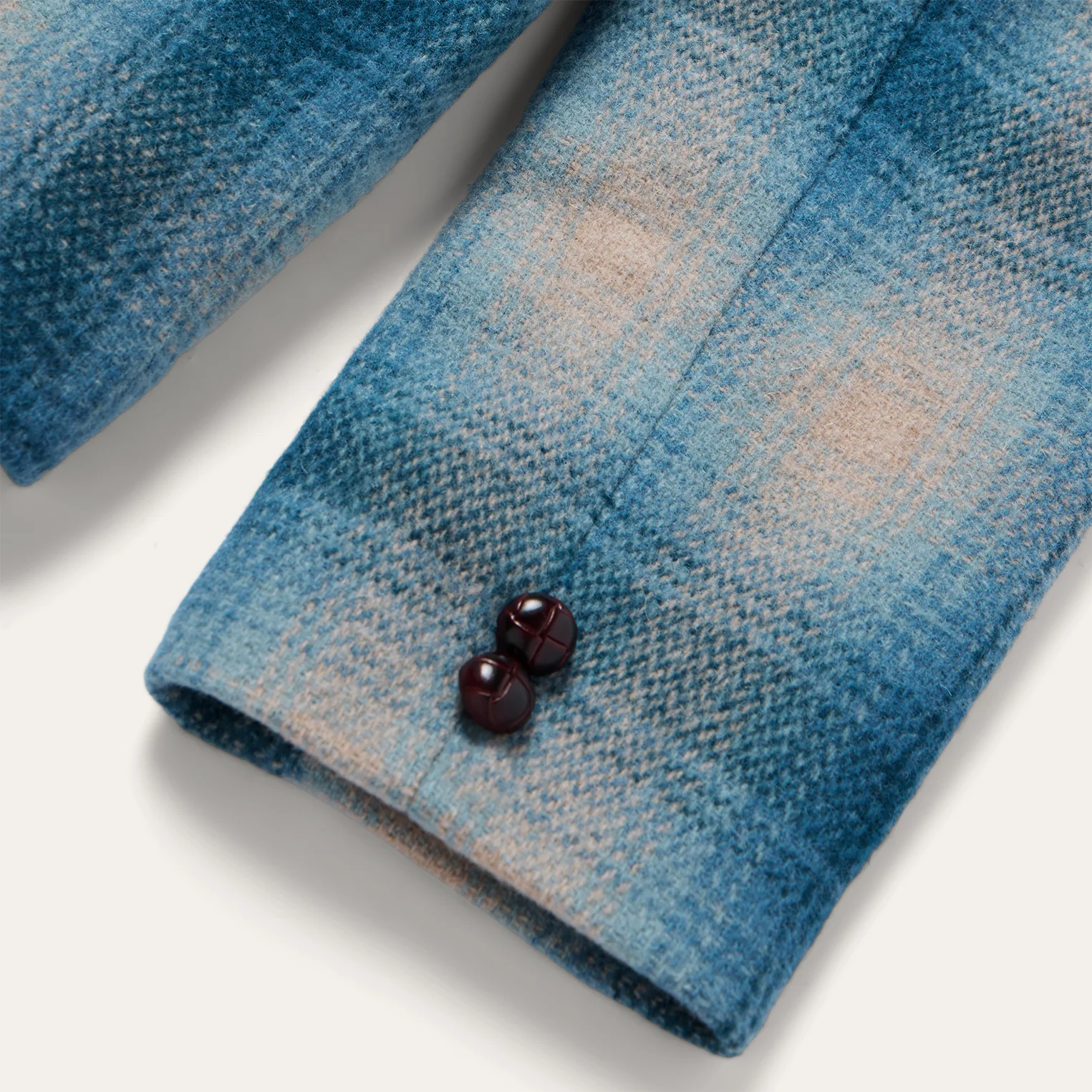 Wool Plaid Western Blazer - Image 5
