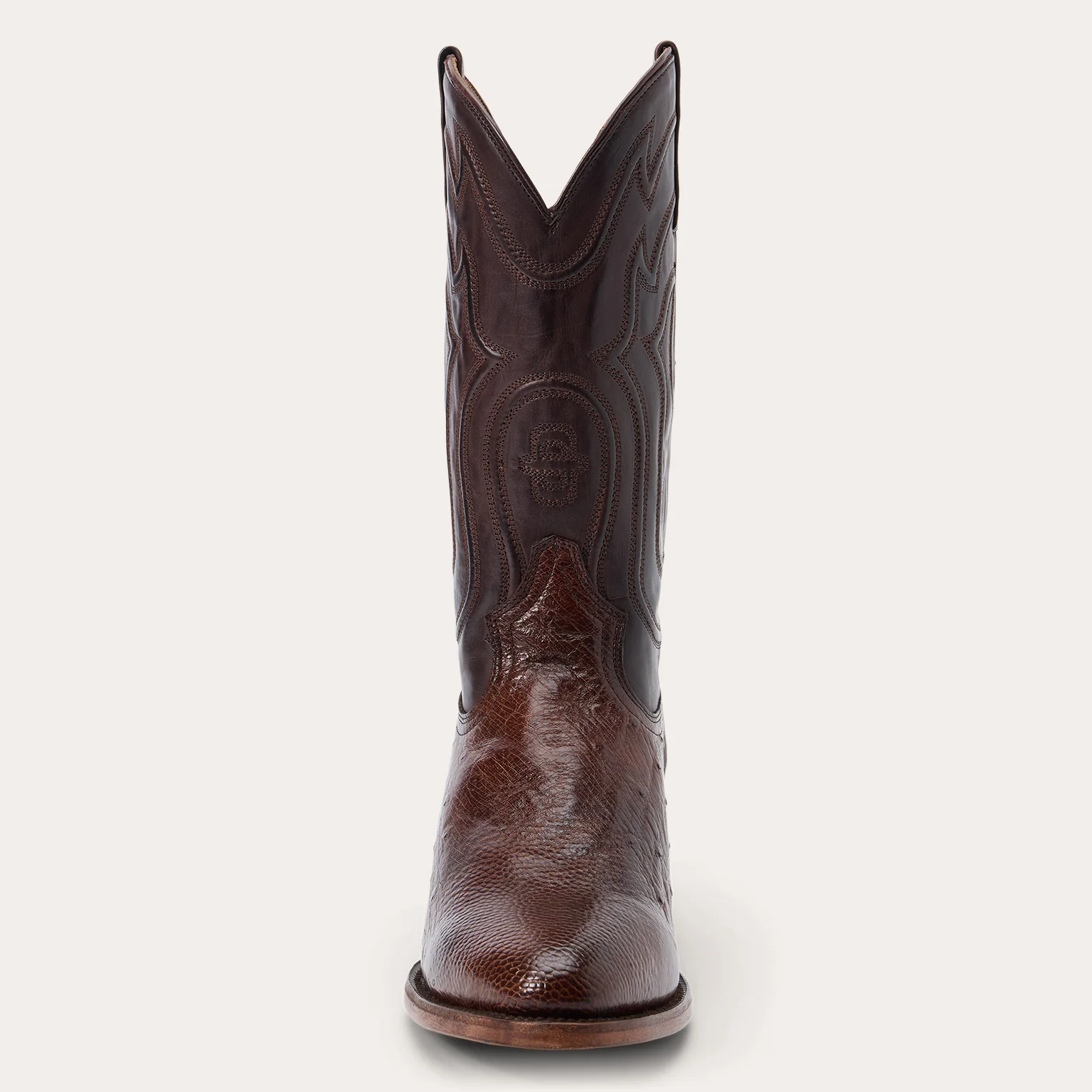Wyatt Smooth Ostrich Boots - Image 3