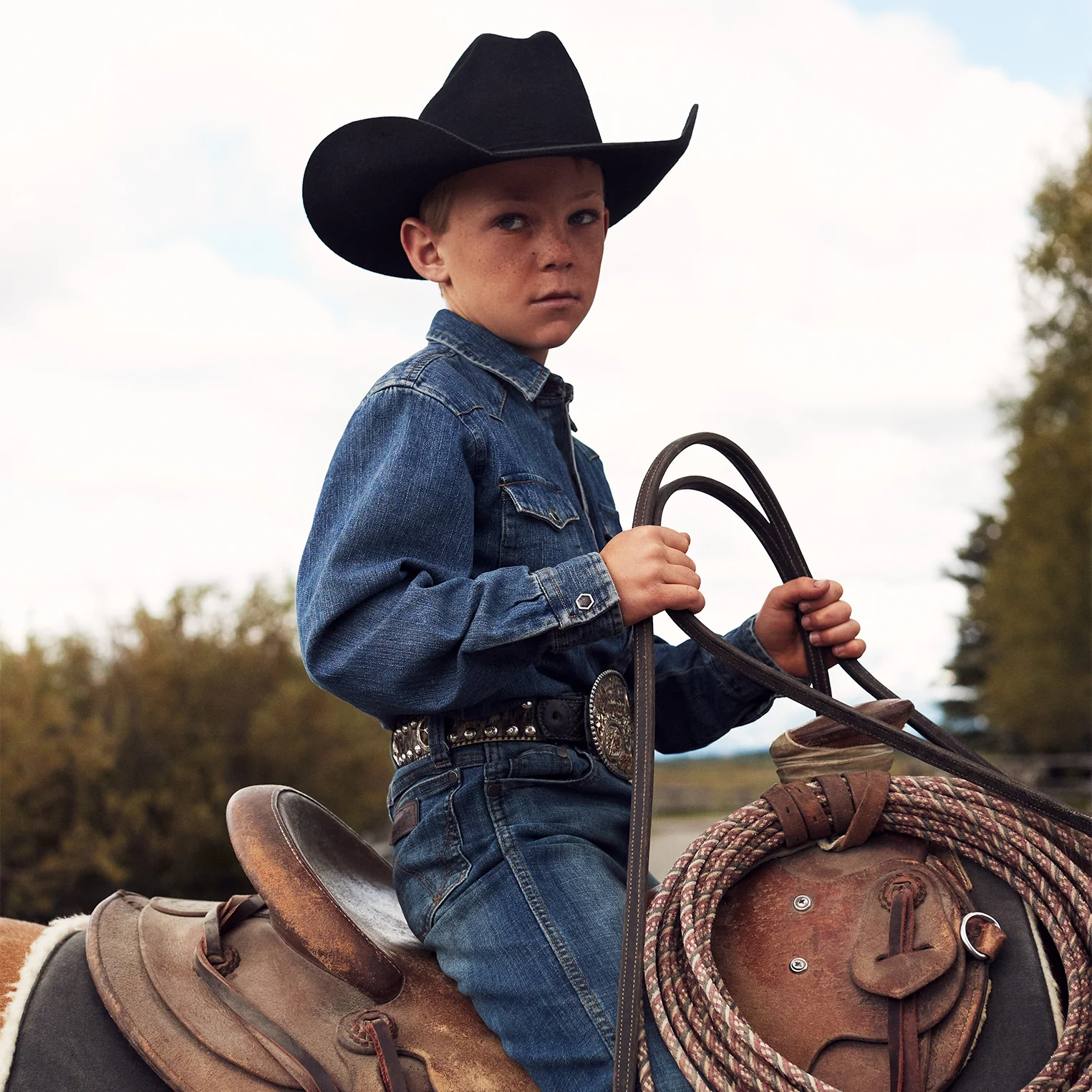 Giddy Up Youth Cowboy Hat - Image 3